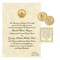 Official Ronald Reagan First Presidential Inauguration Invitation and Presidential Dollar